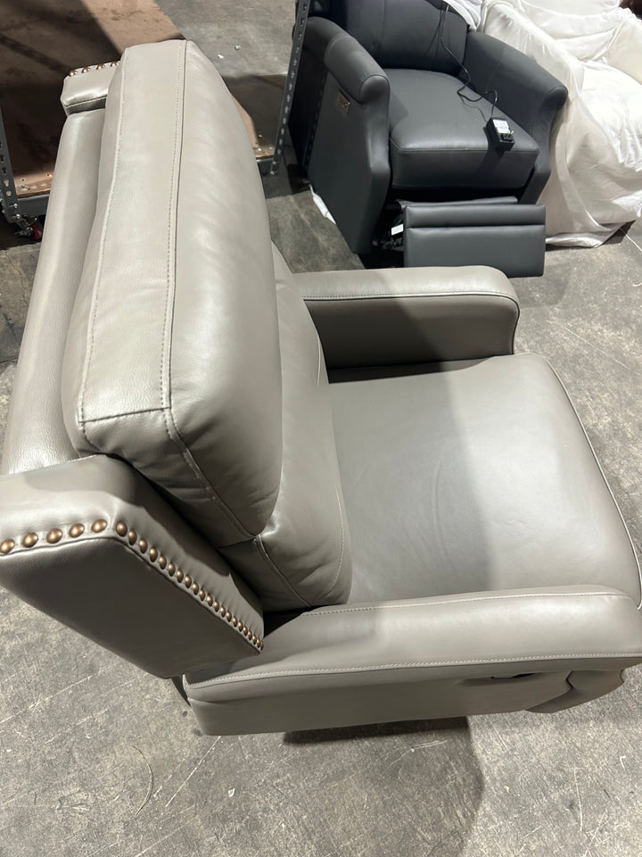 Beatriz Living Room Recliner with Metal Base - DOVE (open box)