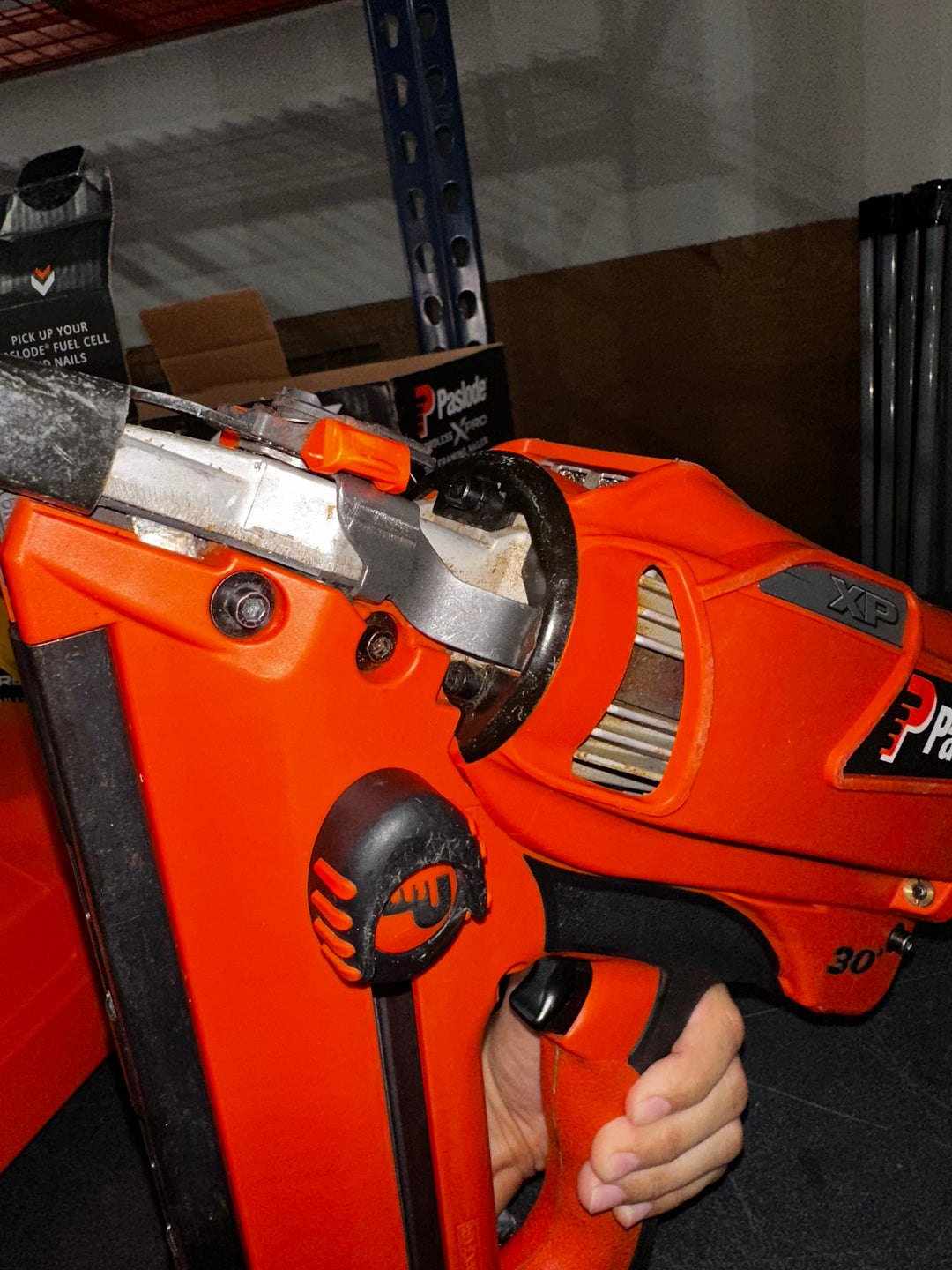 Paslode XPRO 3-1/4-in 30 -Degree Cordless Roundhead Framing Nailer (Battery Not Included ) (used)