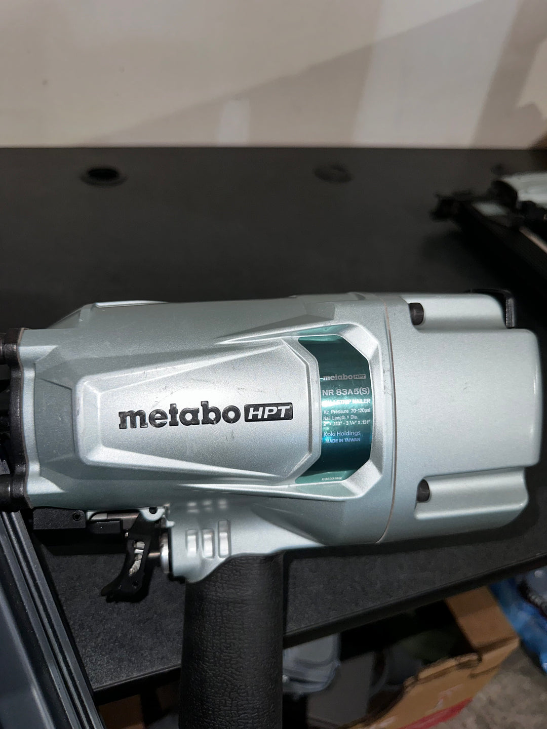 Metabo HPT 3-1/4-in 21 -Degree Pneumatic Roundhead Framing Nailer (bare tool) (USED)