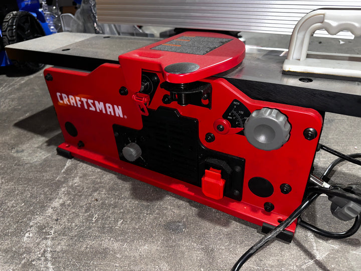 CRAFTSMAN 10-Amp 6.3-in Wide Bench Jointer (USED) ( DONT POST) (MP ONLY)