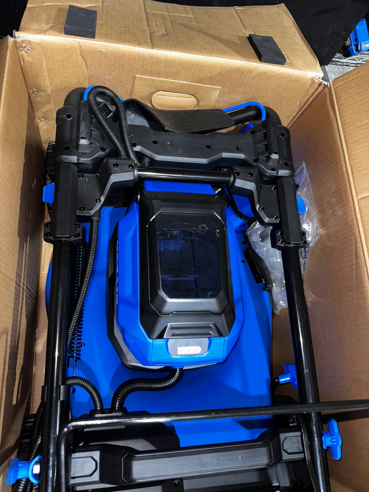 Cortadora de césped autopropulsada inalámbrica Kobalt Gen4 de 40 voltios y 20 pulgadas, 6 Ah (incluye 1 batería y cargador) (caja abierta)