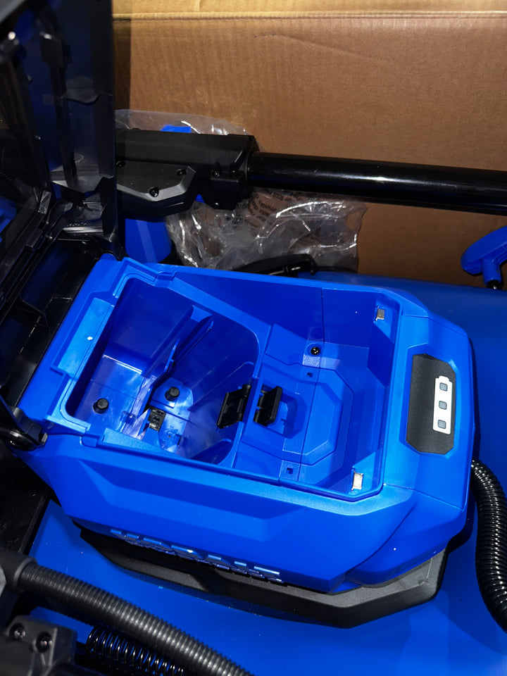 Cortadora de césped autopropulsada inalámbrica Kobalt Gen4 de 40 voltios y 20 pulgadas, 6 Ah (incluye 1 batería y cargador) (caja abierta)
