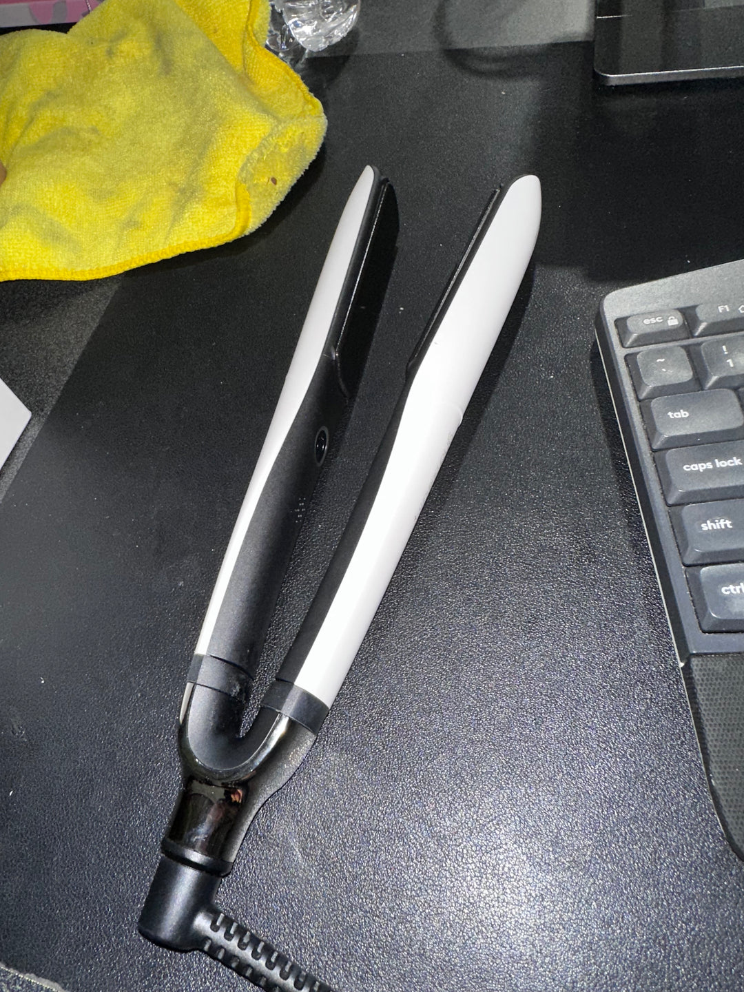 ghd Platinum+ Flat Iron (1 inch plate) White (USED)