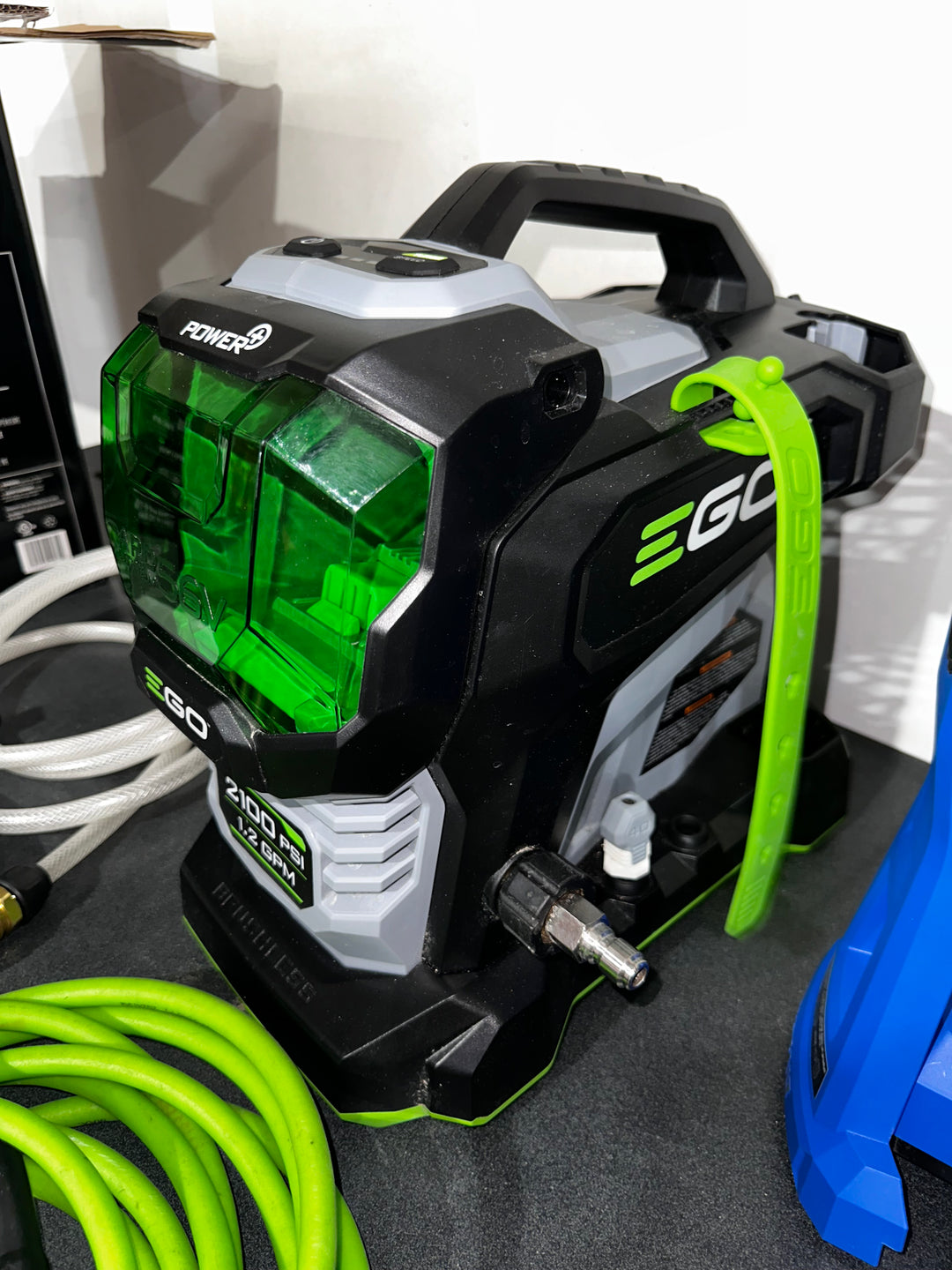 EGO POWER+ Compact 2100-PSI 1.2-GPM Cold Water Battery Pressure washer with 4 Spray Tips (USED)