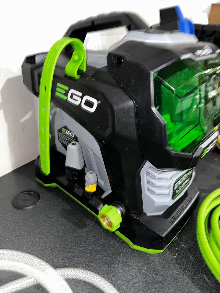 EGO POWER+ Compact 2100-PSI 1.2-GPM Cold Water Battery Pressure washer with 4 Spray Tips (USED)