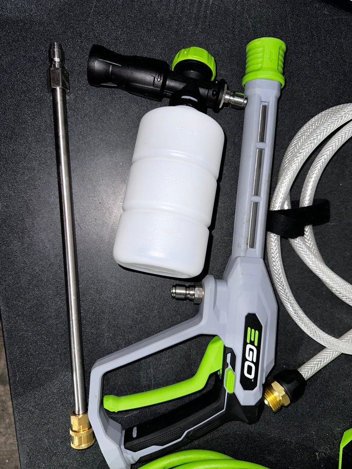EGO POWER+ Compact 2100-PSI 1.2-GPM Cold Water Battery Pressure washer with 4 Spray Tips (USED)