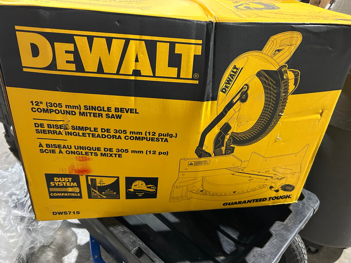 DEWALT 12-in 15-Amp Single Bevel Compound Corded Miter Saw (OPEN BOX)