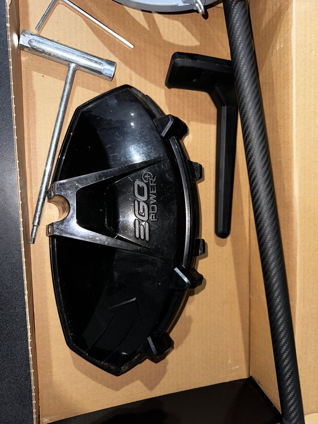 EGO POWER+ Multi-Head System Carbon Fiber Brush cutter attachment (USED)(DAMAGED)