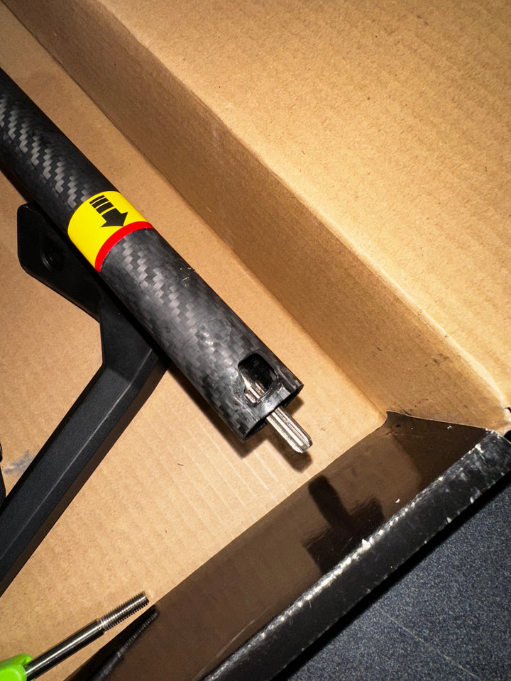 EGO POWER+ Multi-Head System Carbon Fiber Brush cutter attachment (USED)(DAMAGED)
