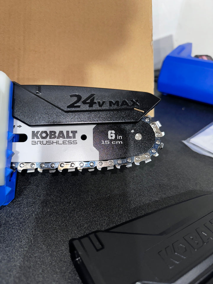 Kobalt 24-volt 6-in Battery 2.0 Ah Chainsaw Battery Included Charger Included (used)