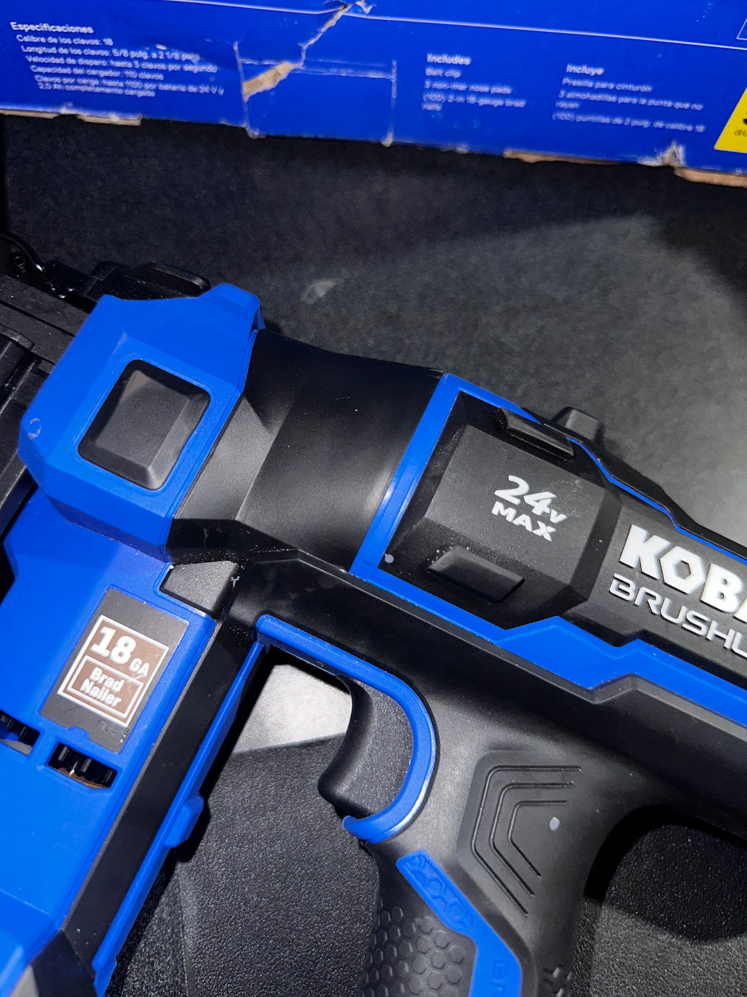 Kobalt XTR 2-1/8-in 18 -Gauge Cordless Straight Brad Nailer (USED)