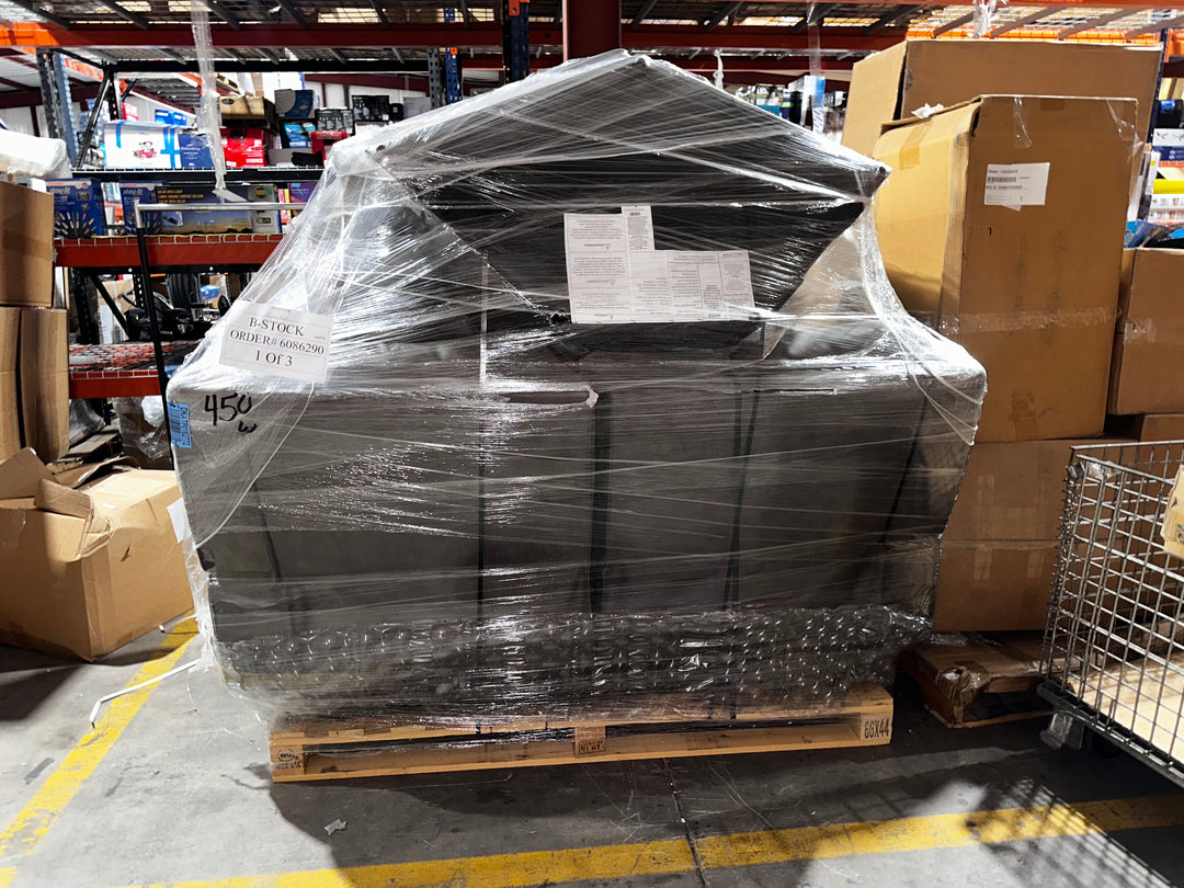 Carlin Fabric Power Reclining Sectional with Power Headrests (open box)