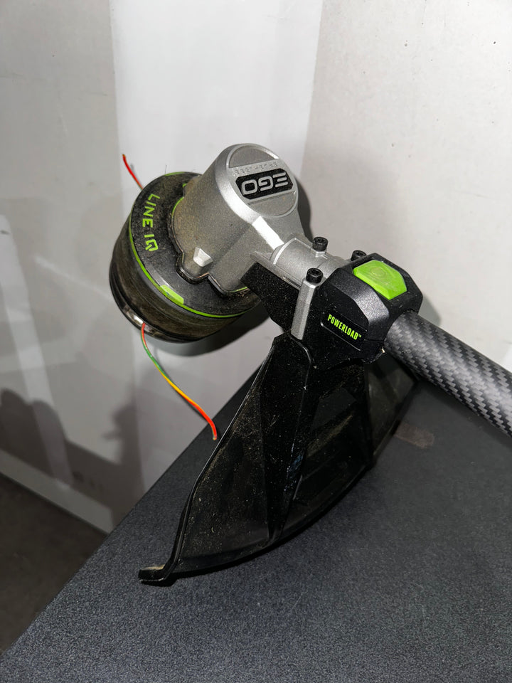 EGO POWERLOAD with LINE IQ 56-volt 16-in Straight Shaft Battery String Trimmer (USED)(BARE TOOL)