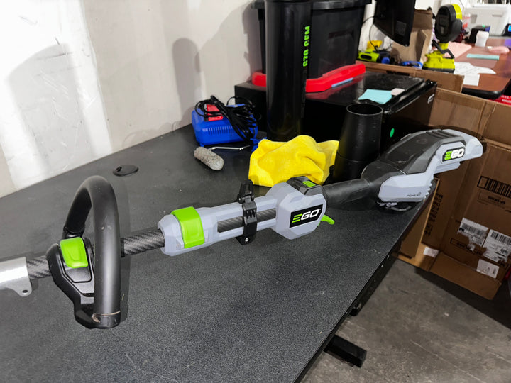EGO POWERLOAD with LINE IQ 56-volt 16-in Straight Shaft Battery String Trimmer (USED)(BARE TOOL)