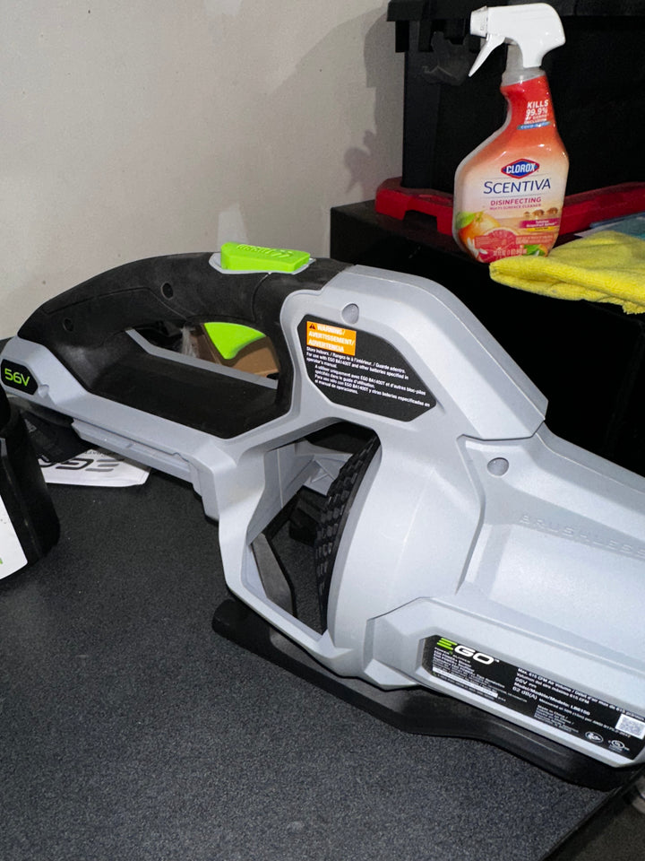 EGO POWER+ 56-volt Cordless Battery String Trimmer and Leaf Blower Combo Kit 2.5 Ah(used)