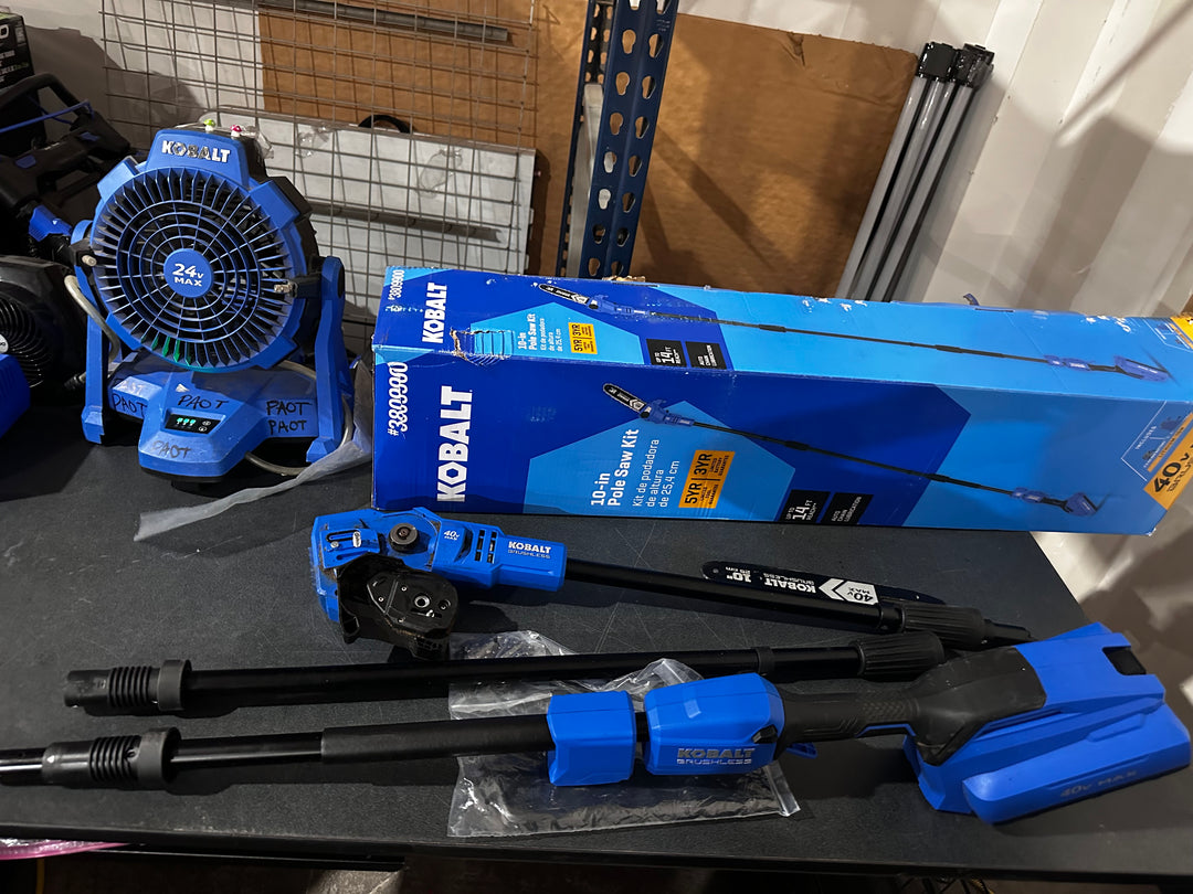 Kobalt Gen4 40-volt 10-in 2 Ah Battery Pole Saw (Battery and Charger Included) (used)