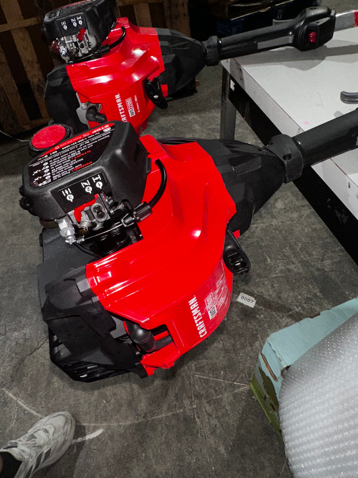 CRAFTSMAN WS2200 25-cc 2-cycle 17-in Straight Shaft Attachment Capable Gas String Trimmer (Bare tool)(Used)