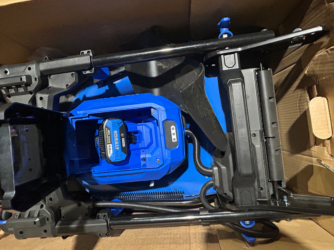 Kobalt Gen4 40-volt, 20-in Self Propelled Battery Walk Mower with (1) 4 Ah Battery Included (USED)