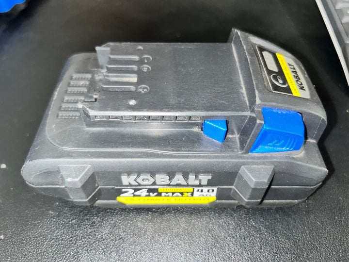 Kobalt Ultimate Output 24 -Volt 1 -Pack Lithium ( 4 Ah Battery ) (used)
