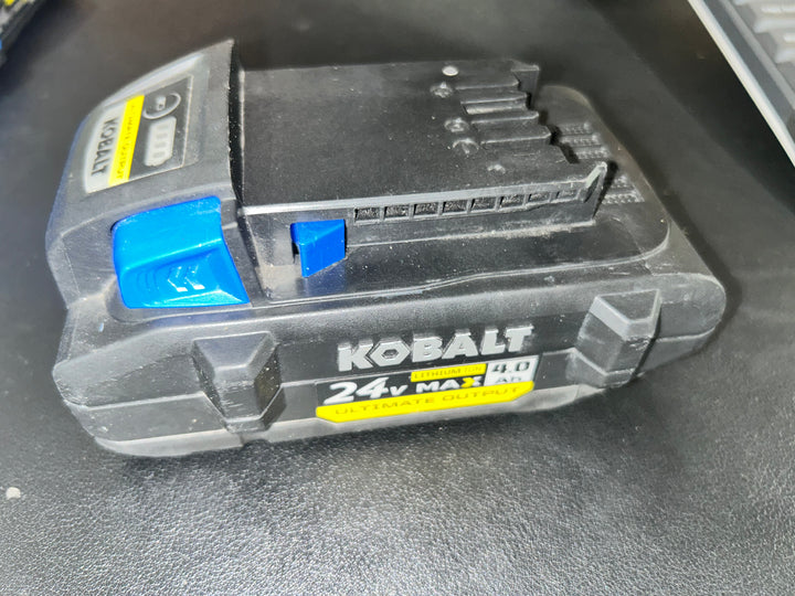 Kobalt Ultimate Output 24 -Volt 1 -Pack Lithium ( 4 Ah Battery ) (used)