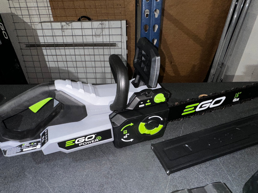 EGO 56-volt 16-in Battery 2.5 Ah Chainsaw (Battery and Charger Included) (used)