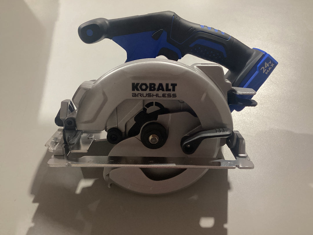 Kobalt 24-volt 6-1/2-in Brushless Cordless Circular saw (used) (bare tool )