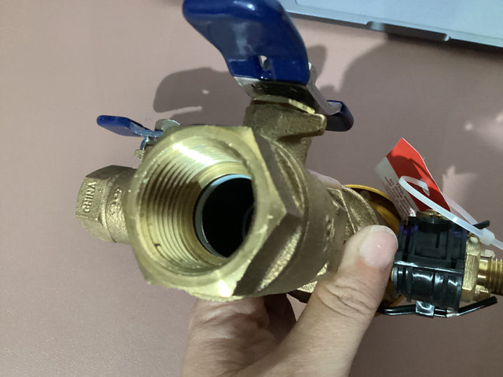 Interruptor de vacío de bronce Febco de 3/4 pulg. FPT pulg. x 3/4 pulg. FPT pulg. (USADO) 