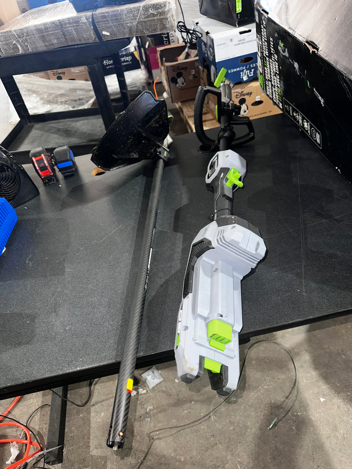 EGO POWER+ LINE IQ Multi-Head with POWERLOAD 56-volt 17-in Straight Shaft Attachment Capable Battery String Trimmer (BARE TOOL) (used)