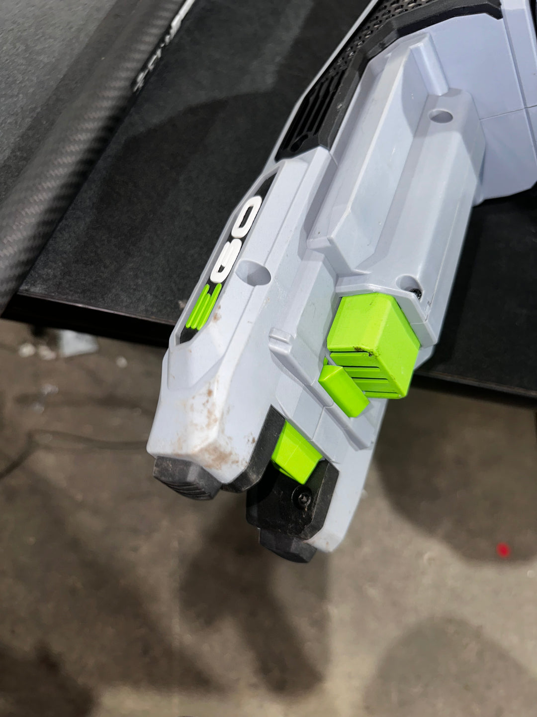 EGO POWER+ LINE IQ Multi-Head with POWERLOAD 56-volt 17-in Straight Shaft Attachment Capable Battery String Trimmer (BARE TOOL) (used)