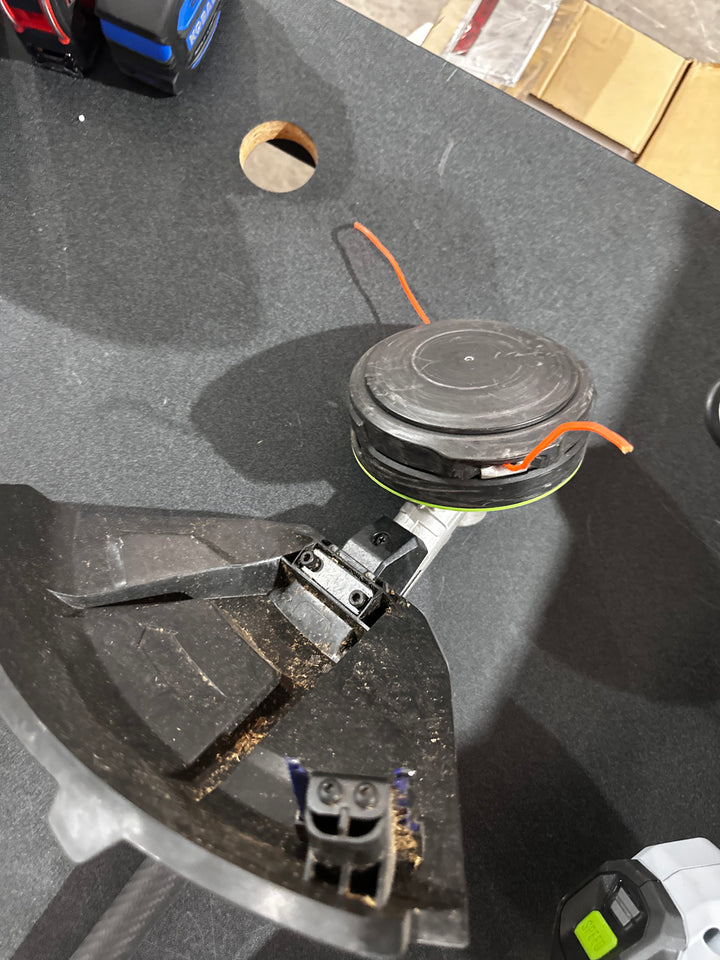 EGO POWER+ LINE IQ Multi-Head with POWERLOAD 56-volt 17-in Straight Shaft Attachment Capable Battery String Trimmer (BARE TOOL) (used)