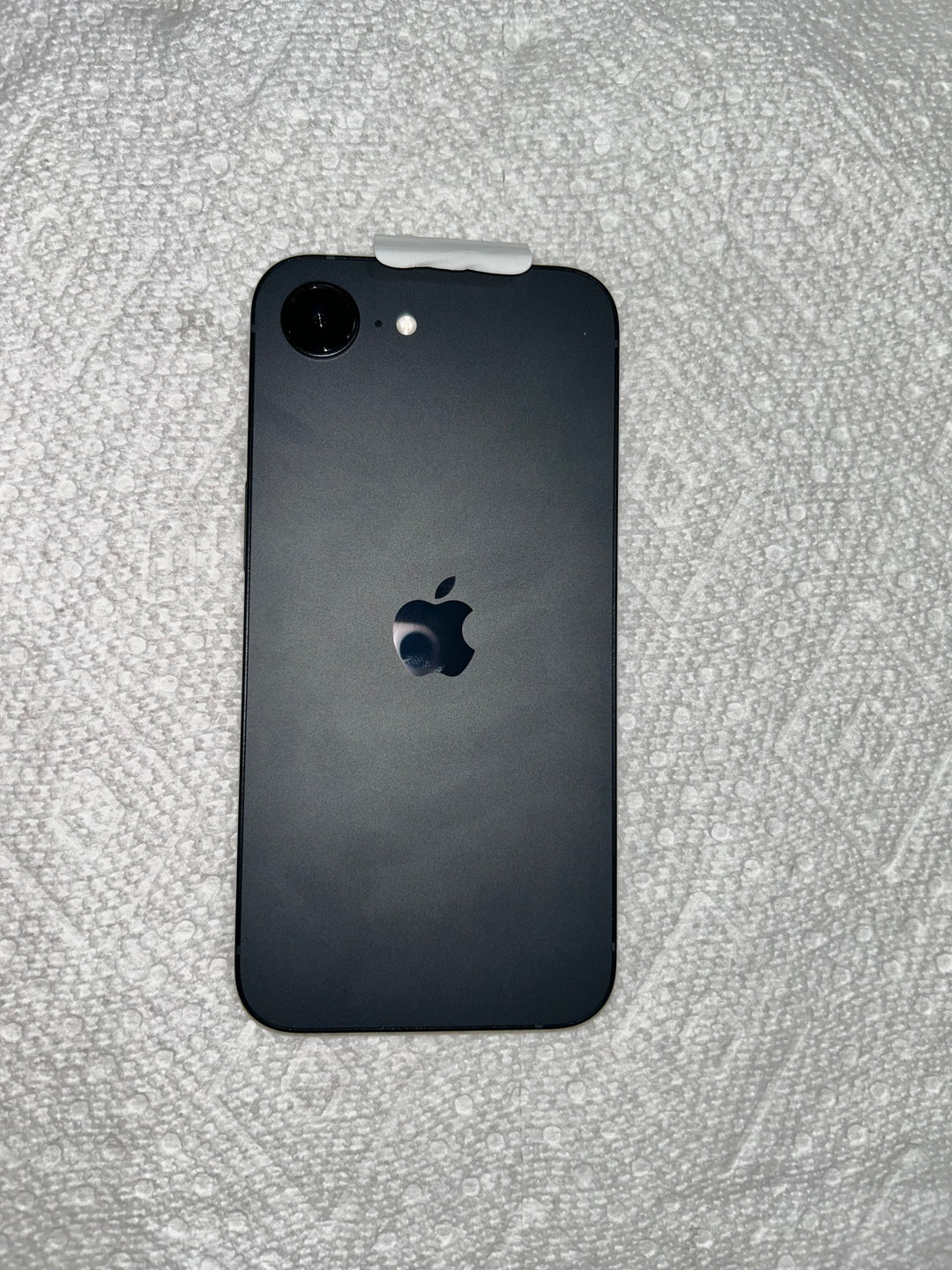 Straight Talk Apple iPhone 16e, 5G, 128GB, Black - Prepaid Smartphone (open box)