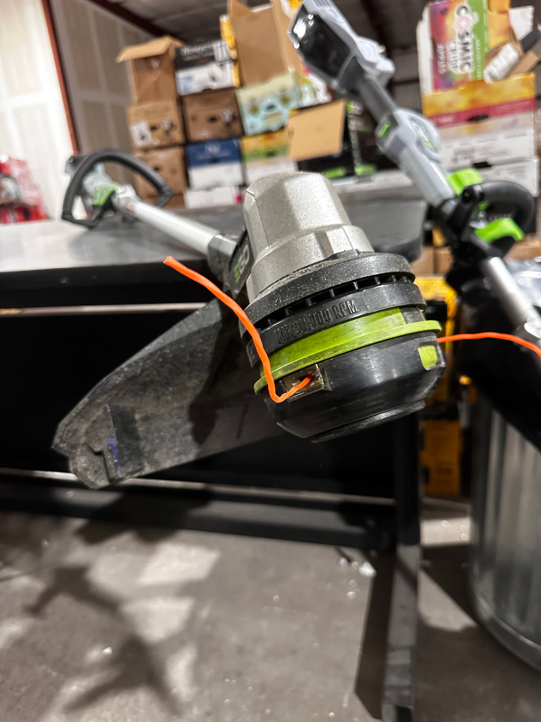 EGO POWERLOAD 56-volt 15-in Telescopic Shaft Battery String Trimmer (USED)(BARE TOOL)