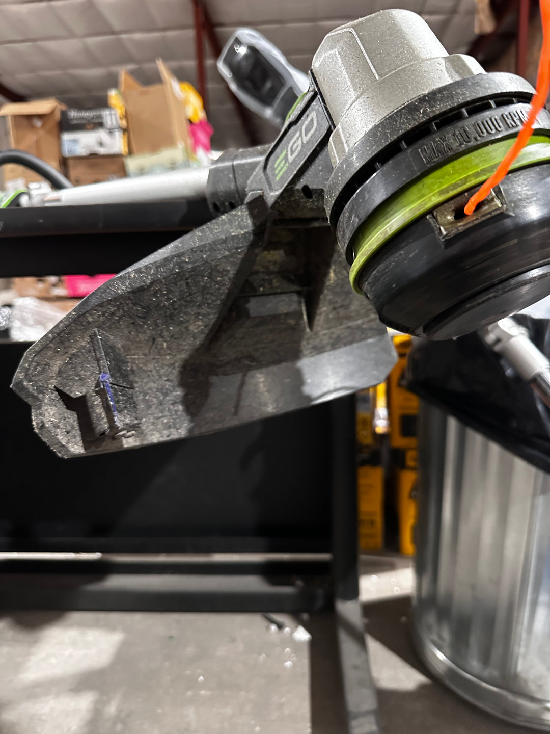 EGO POWERLOAD 56-volt 15-in Telescopic Shaft Battery String Trimmer (USED)(BARE TOOL)