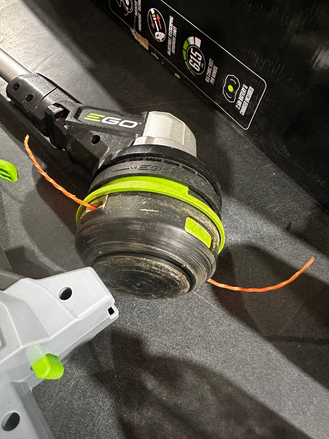 EGO POWER+ 56-volt Cordless Battery String Trimmer and Leaf Blower and Combo Kit 2.5 Ah (Battery Included) (Charger Included) (Used)