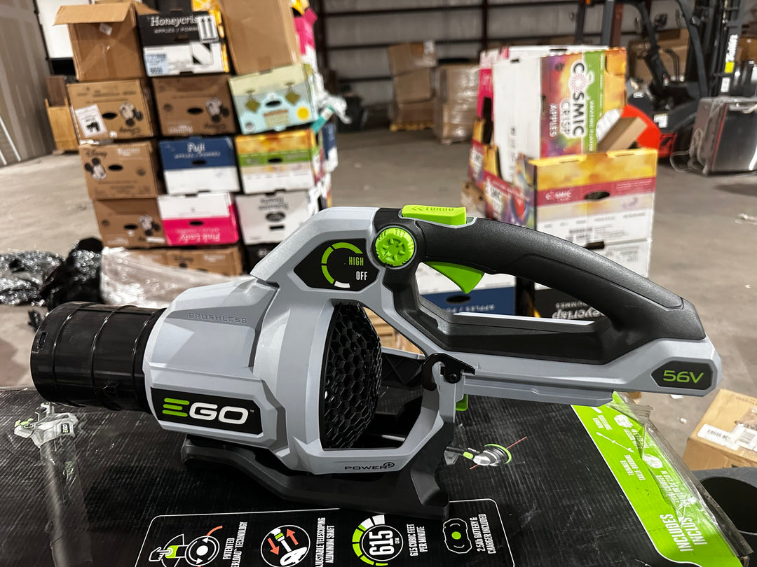 EGO POWER+ 56-volt Cordless Battery String Trimmer and Leaf Blower and Combo Kit 2.5 Ah (Battery Included) (Charger Included) (Used)