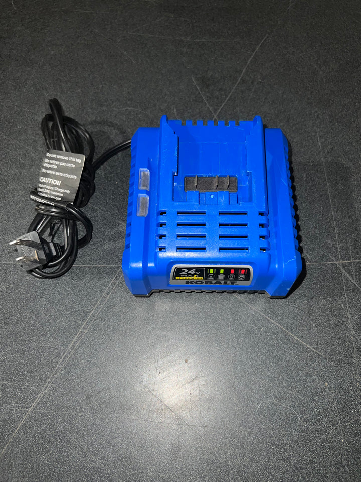 Kobalt KRC 2445-03 Cargador de batería de iones de litio de 24 voltios (caja abierta)