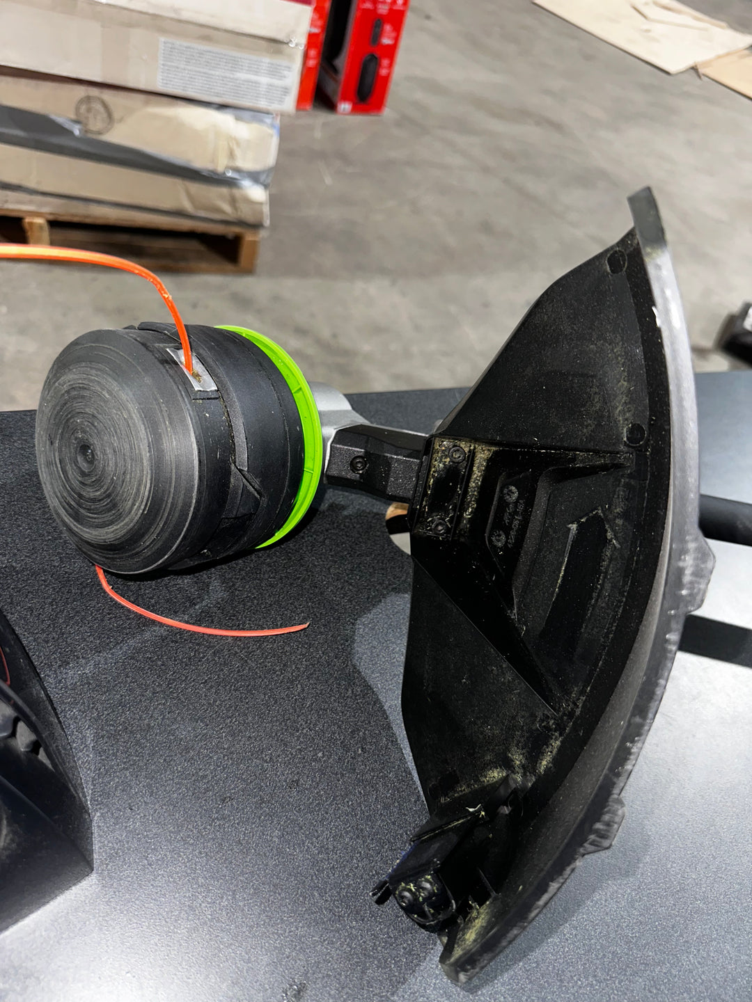 EGO POWERLOAD with LINE IQ 56-volt 16-in Straight Shaft Battery String Trimmer (USED)(BARE TOOL)