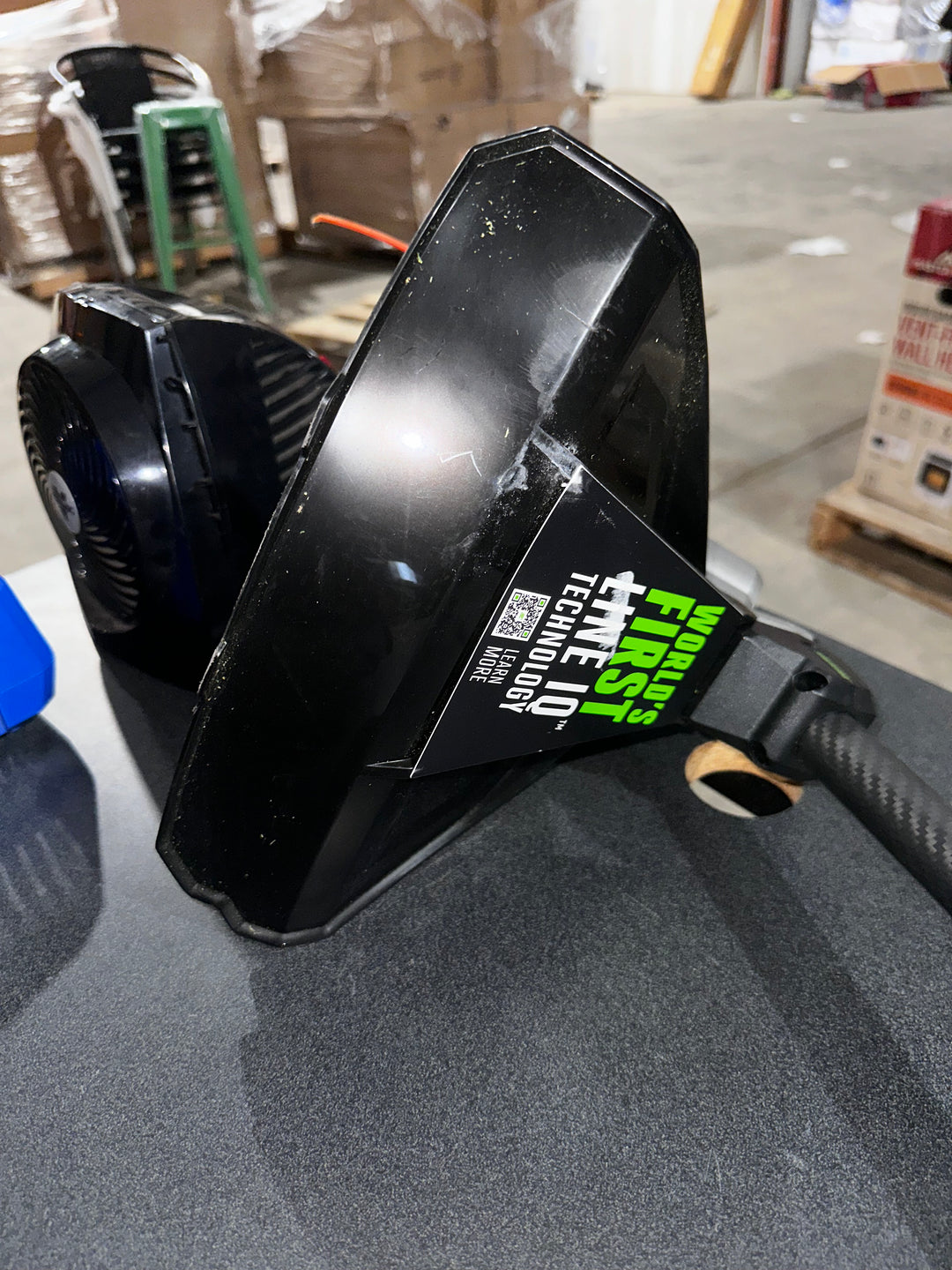 EGO POWERLOAD with LINE IQ 56-volt 16-in Straight Shaft Battery String Trimmer (USED)(BARE TOOL)