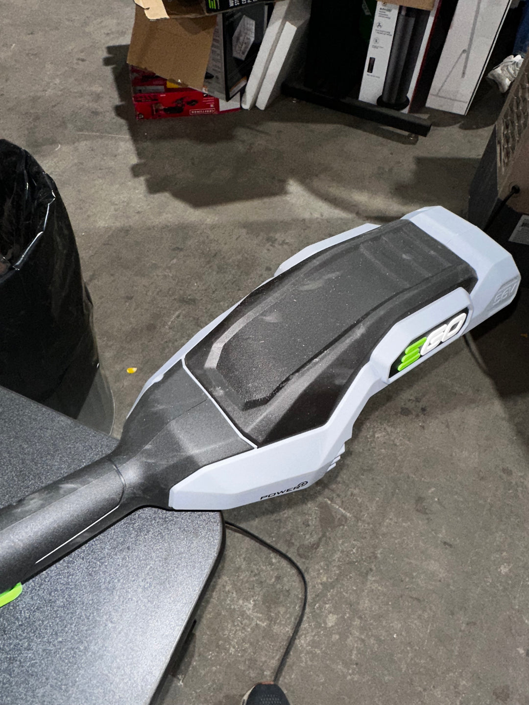 EGO POWERLOAD with LINE IQ 56-volt 16-in Straight Shaft Battery String Trimmer (USED)(BARE TOOL)