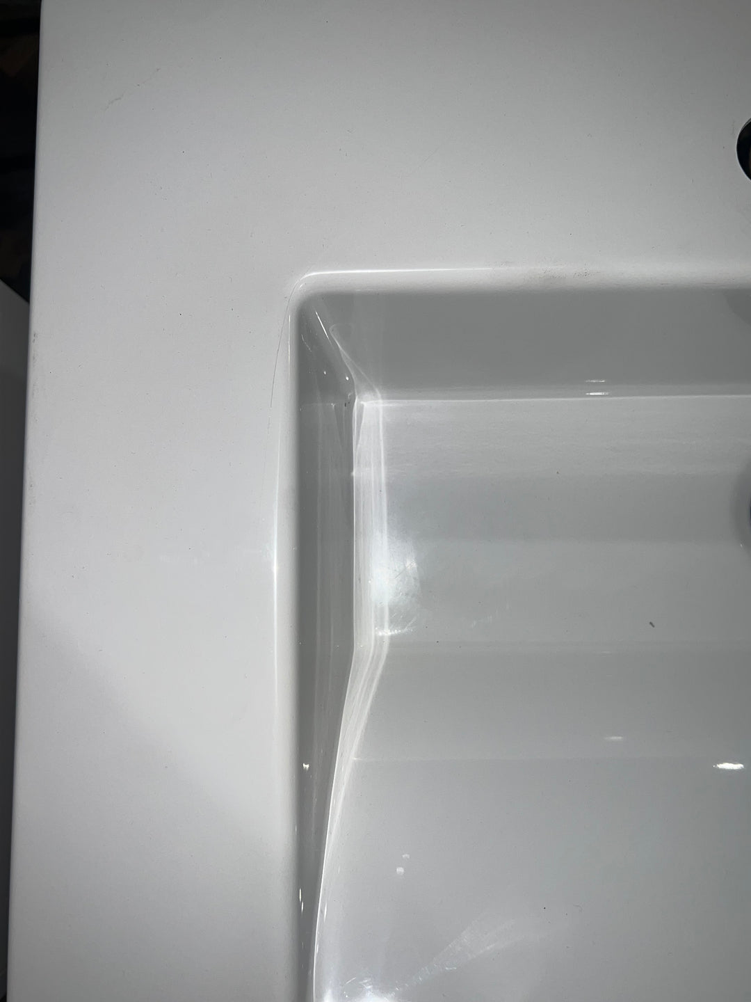 Style Selections Westlake 24-in White Single Sink Bathroom Vanity with White Cultured White Top (Open Box)