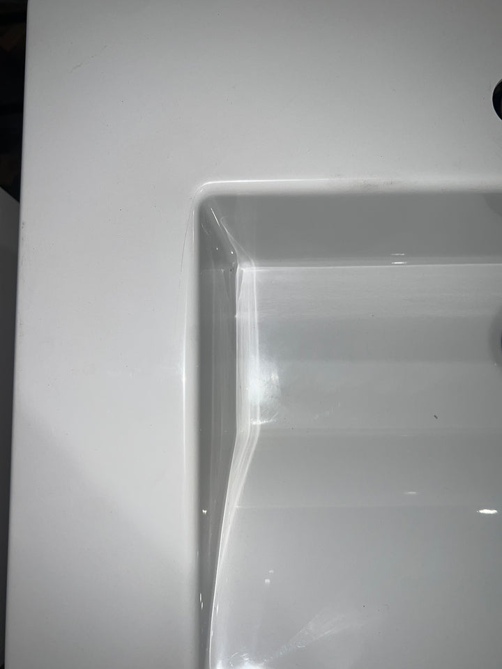 Style Selections Westlake 24-in White Single Sink Bathroom Vanity with White Cultured White Top (Open Box)