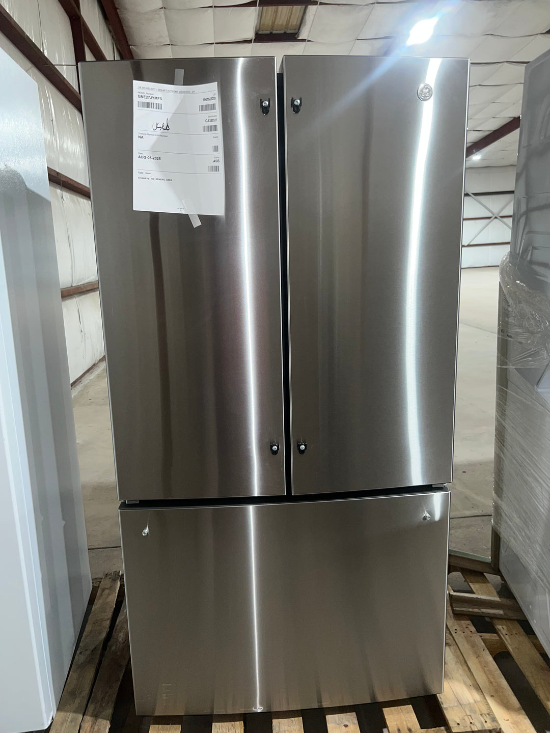 GE ENERGY STAR 27.0 Cu. Ft. Fingerprint Resistant French-Door Refrigerator