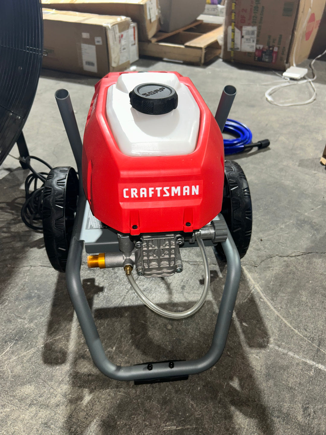CRAFTSMAN 2400-PSI 1.1-GPM Cold Water Electric Pressure washer with 5 Spray Tips (Used)