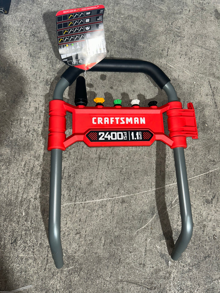 CRAFTSMAN 2400-PSI 1.1-GPM Cold Water Electric Pressure washer with 5 Spray Tips (Used)