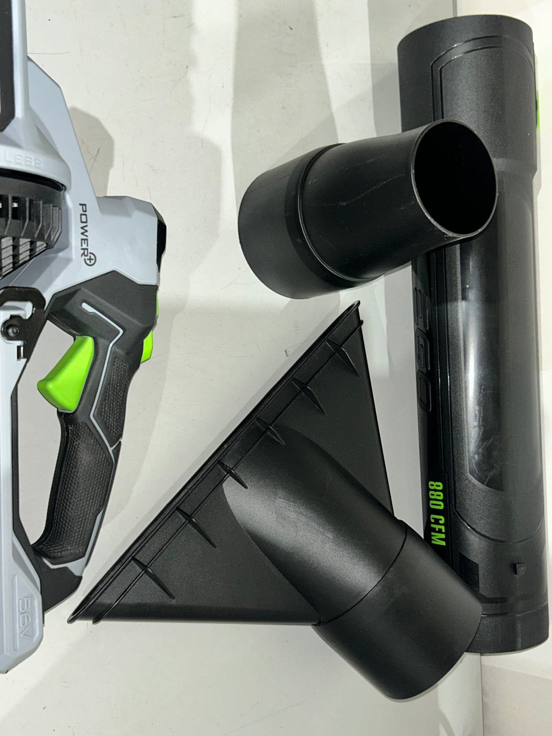 EGO POWER+ 56-volt 880-CFM 200-MPH Battery Handheld Leaf Blower 4 Ah (open box)