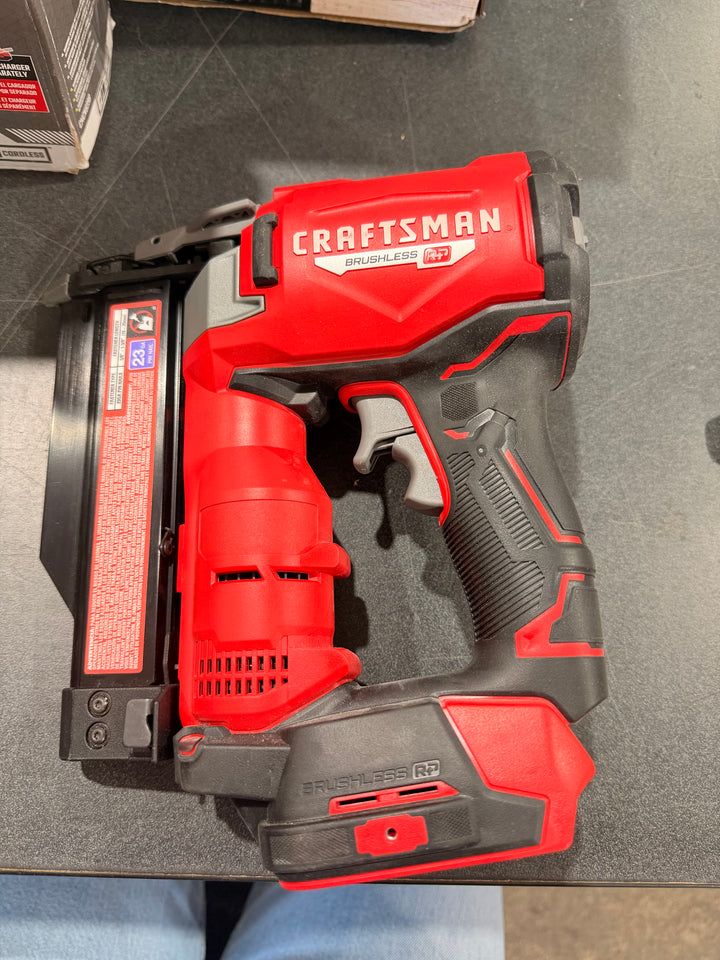 CRAFTSMAN V20 Brushless RP 1-3/8-in 23 -Gauge Cordless Pin Nailer ( Battery Not Included and Charger Not Included ) (Used)