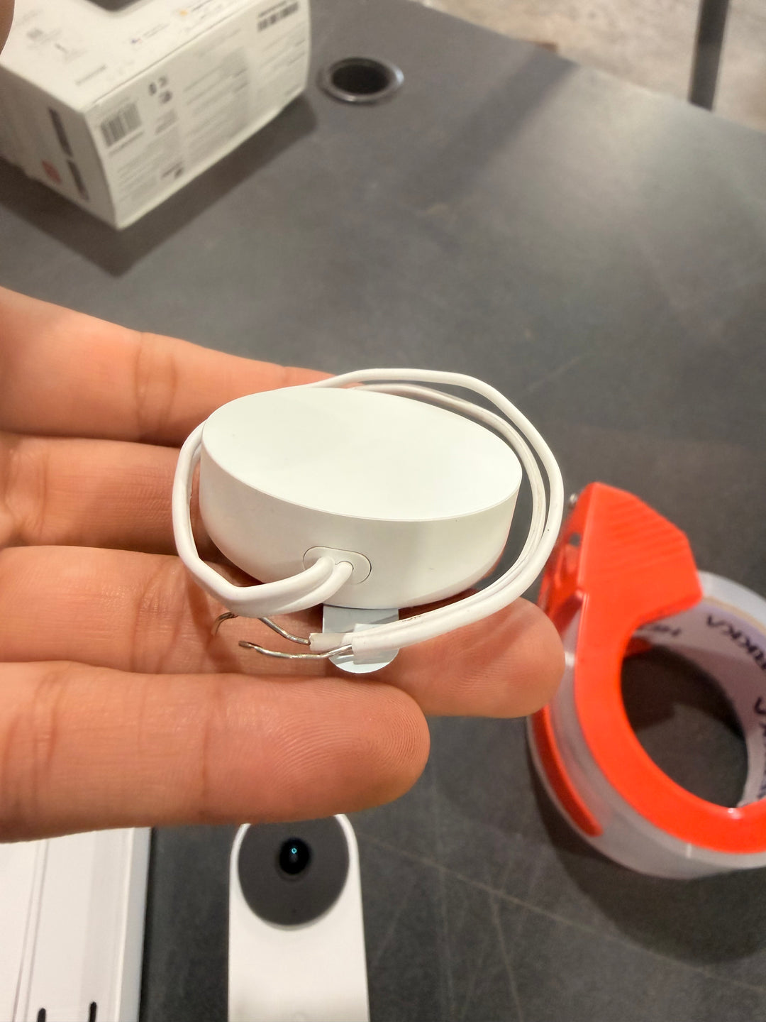 Nest Doorbell (Wired, 2nd Gen) - Snow (used)