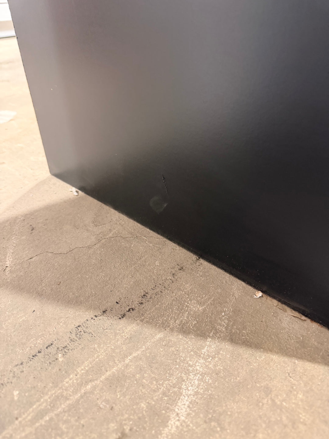 Style Selections Cauley 48-in Black Single Sink Bathroom Vanity with White Cultured Marble Top (Damaged)