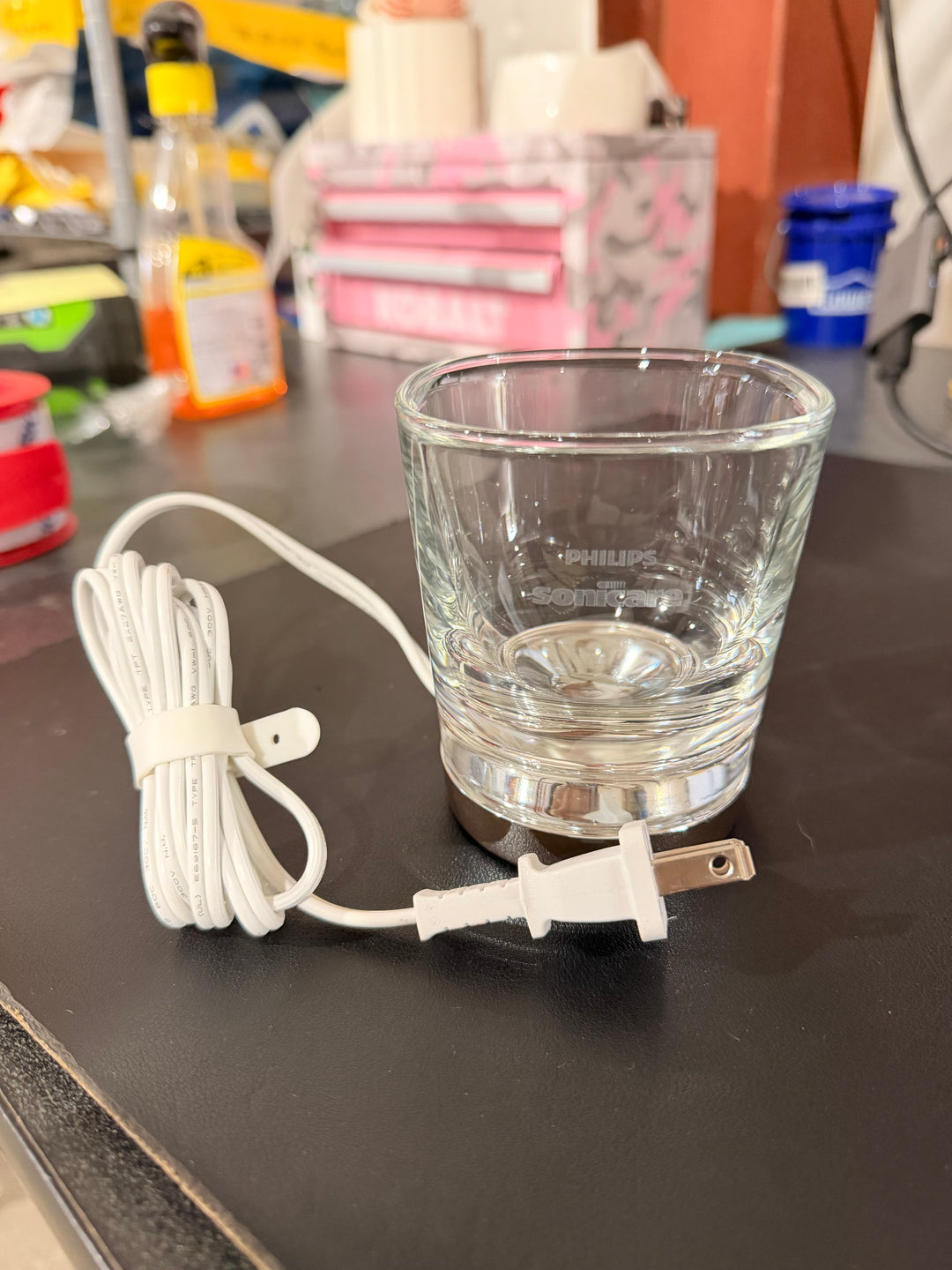 Toothbrush Charger & Cup for Philips sonicare CBA1001 (open box)