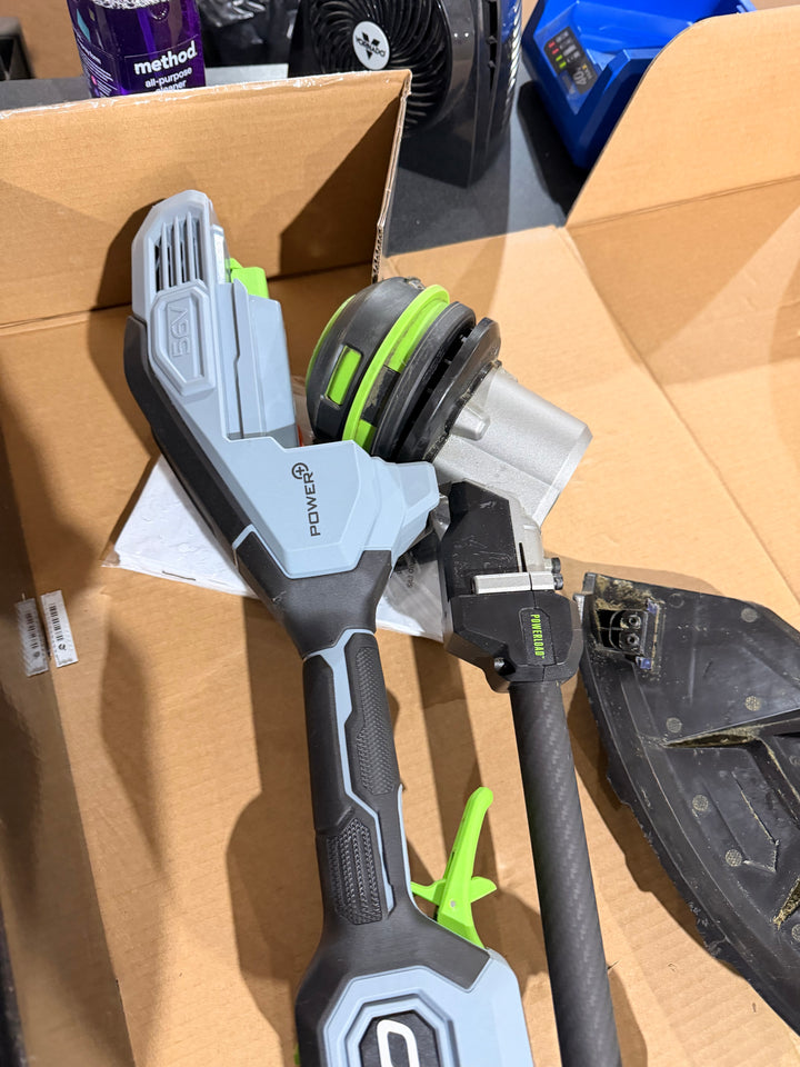 EGO POWER+ POWERLOAD with Carbon Fiber Shaft 56-volt 16-in Telescopic Shaft Battery String Trimmer 2.5 Ah (Battery Included) (Charger Included) (USED)